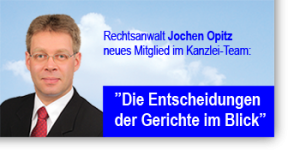 Bild: Rechtsanwalt Jochen Opitz neu im Kanzlei-Team